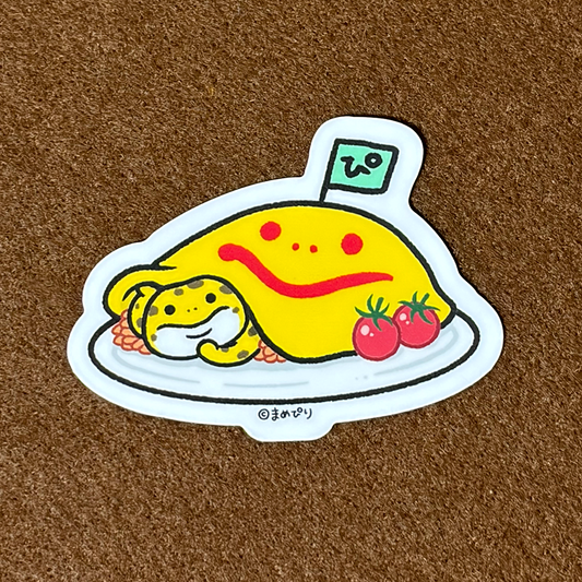 防水ステッカー おむらいす