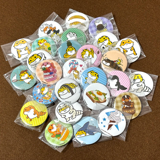 缶バッジ 小サイズ ランダム3個【旧らびーん】