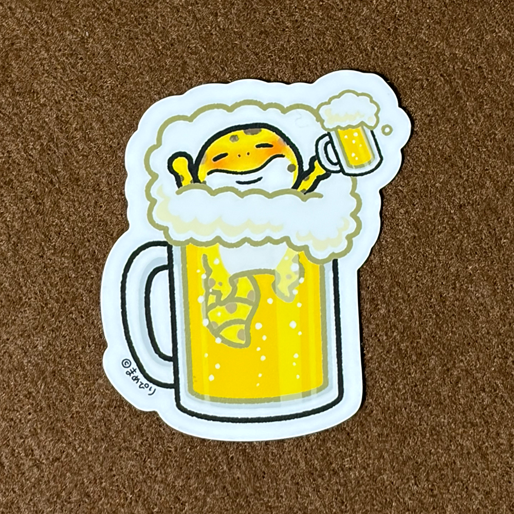 防水ステッカー びーる