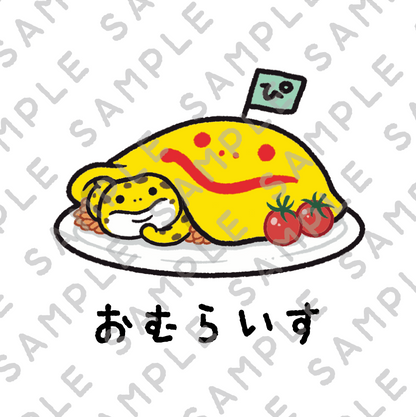 【Tシャツ】おむらいす